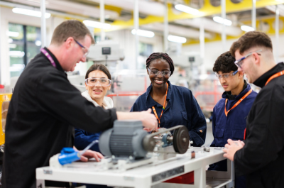 Telford College is rated 'Good' by Ofsted