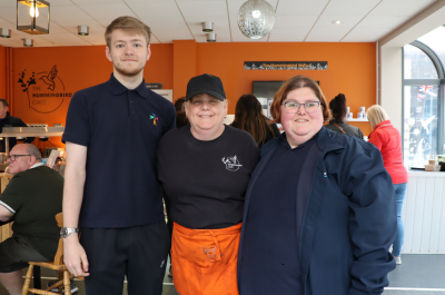Family affair at Telford community cafe