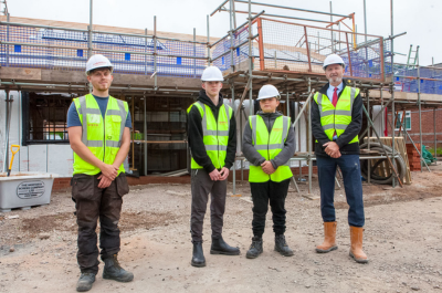 Hands-on construction insight given to Woodlands School students