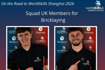 Shrewsbury Colleges Group students Joe Shingler and Kyle Blower Selected for Squad UK with Eyes on WorldSkills Shanghai!